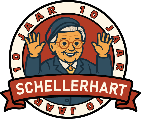 Jubileumlogo Schellerhart